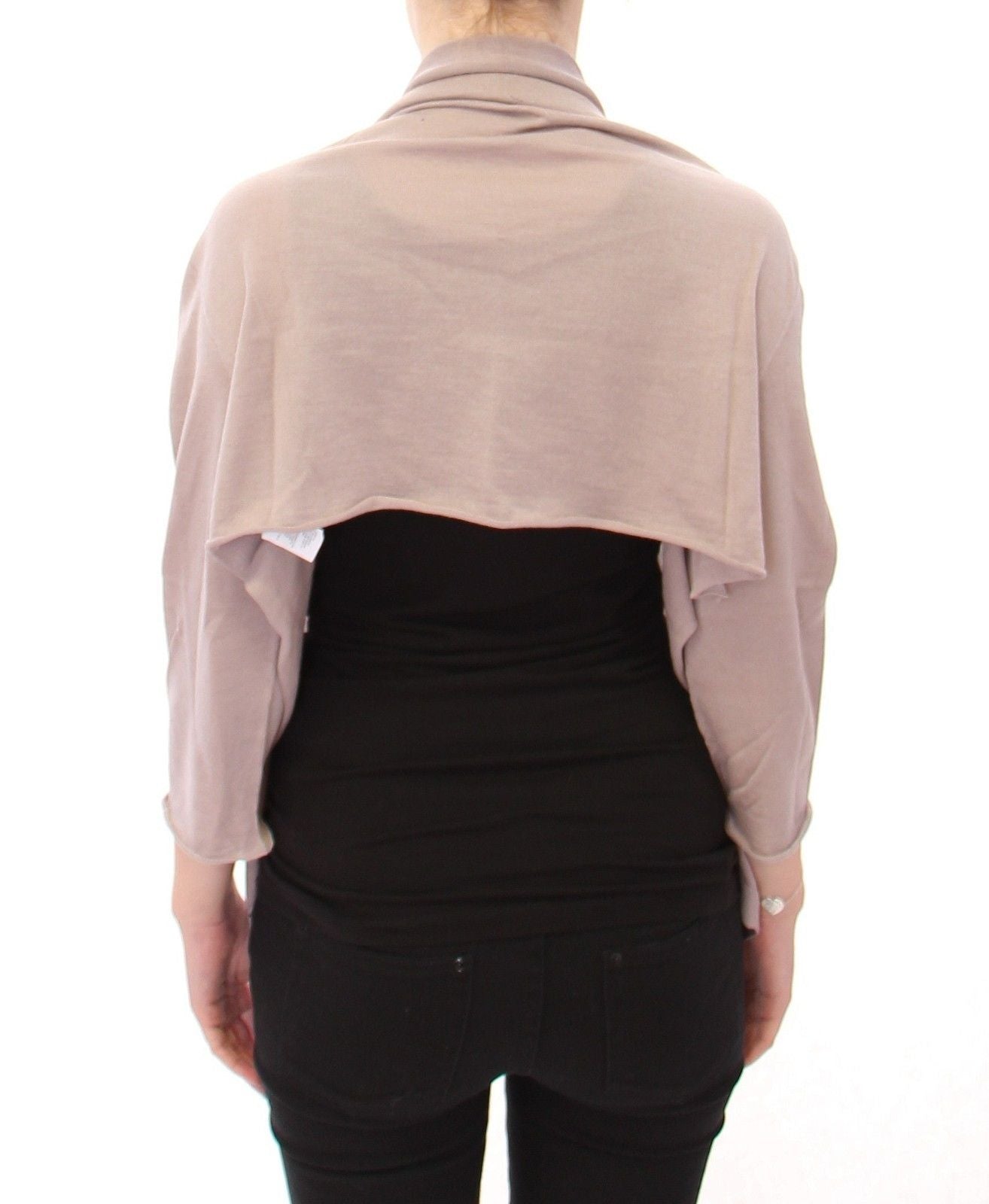 Shrug Bolero Seiden-Kaschmir-Strickpullover