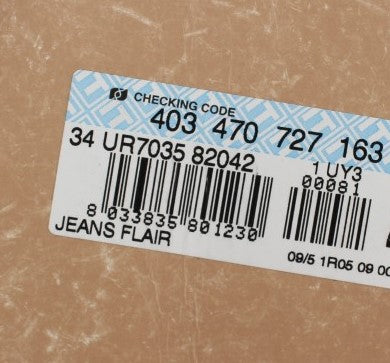 Blaue Waschung Baumwollmischung Slim Fit Jeans