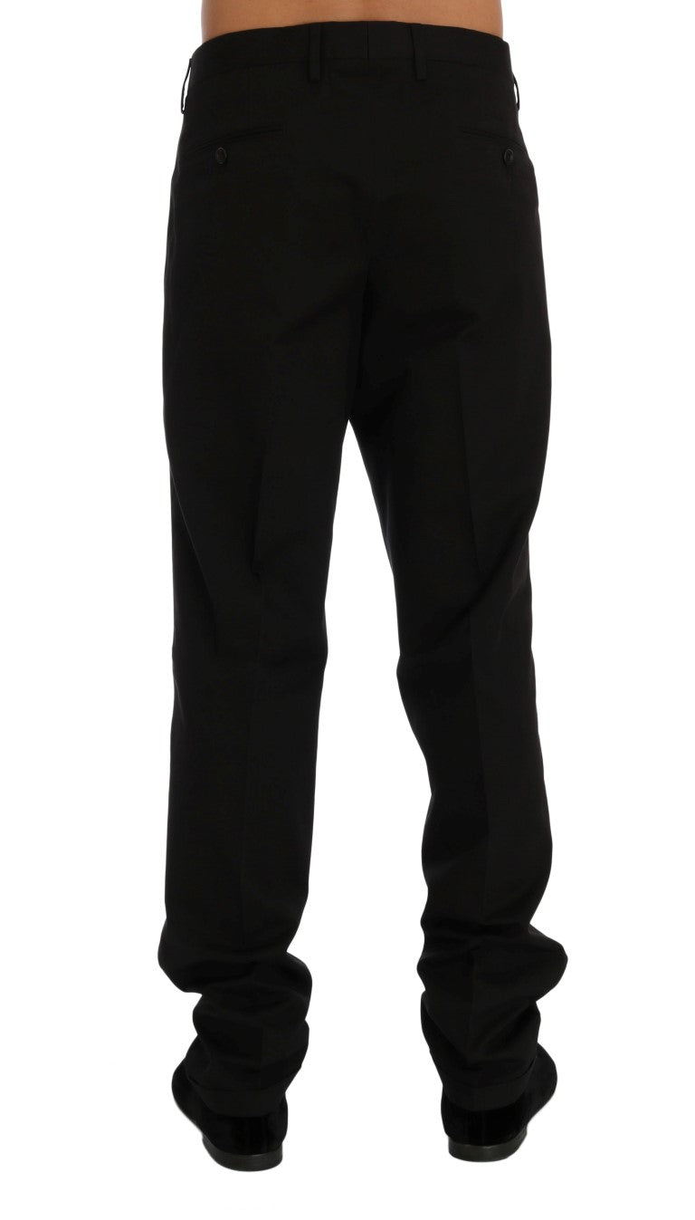 Braun gestreiftes Kleid Formelle Hose