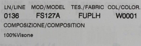 Weißer Nerzpelz-Schulterkragen-Schal