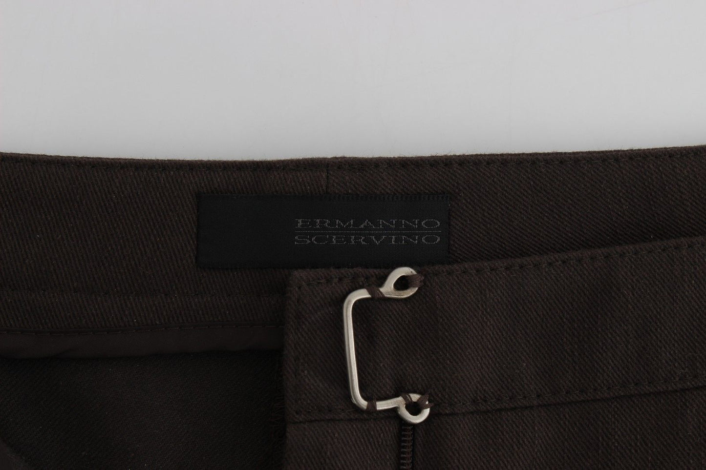 Braun Chinos Beiläufige Anzughose Khakis