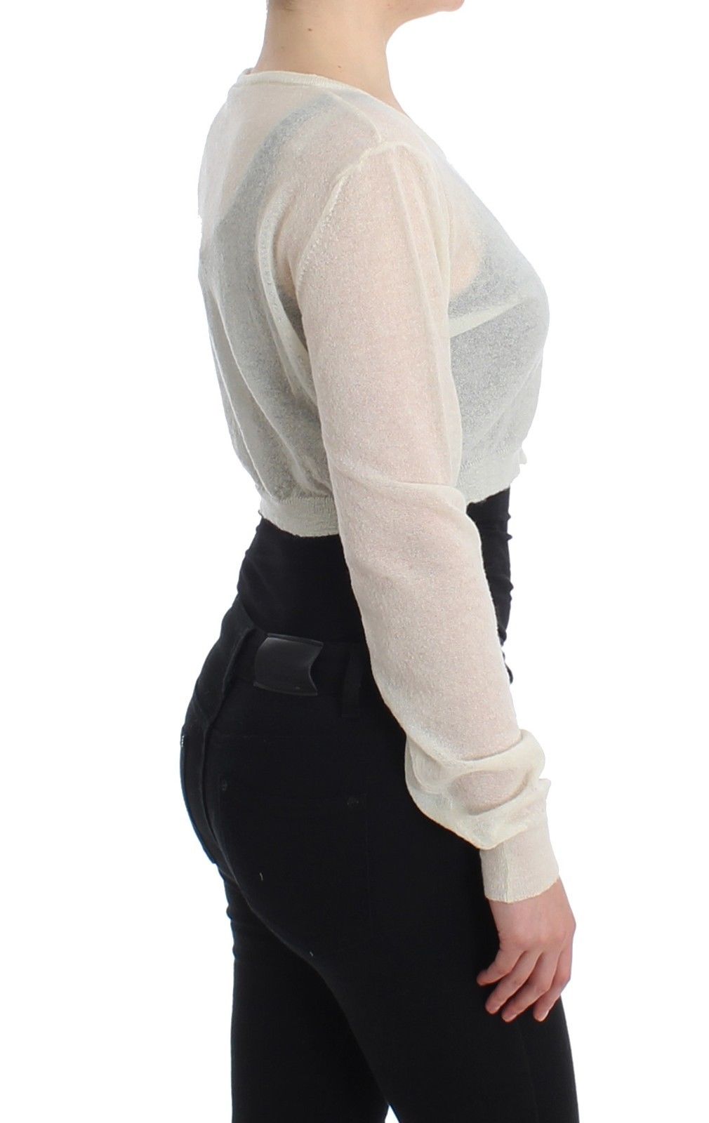 Unterwäsche Strickpullover aus Wolle Strickjacke