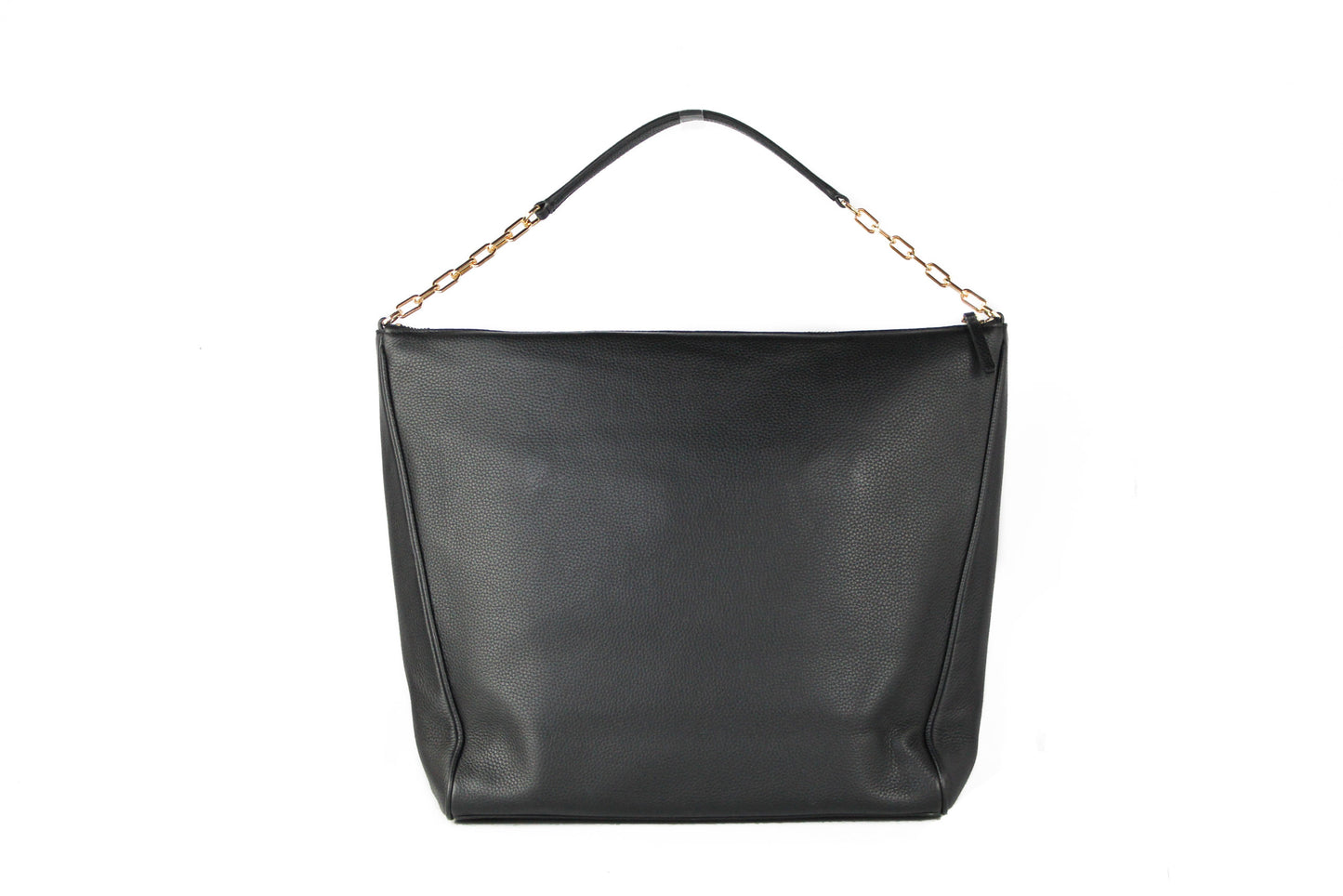 Carter Pebbled Leather Slouchy Hobo Shoulder Handtasche