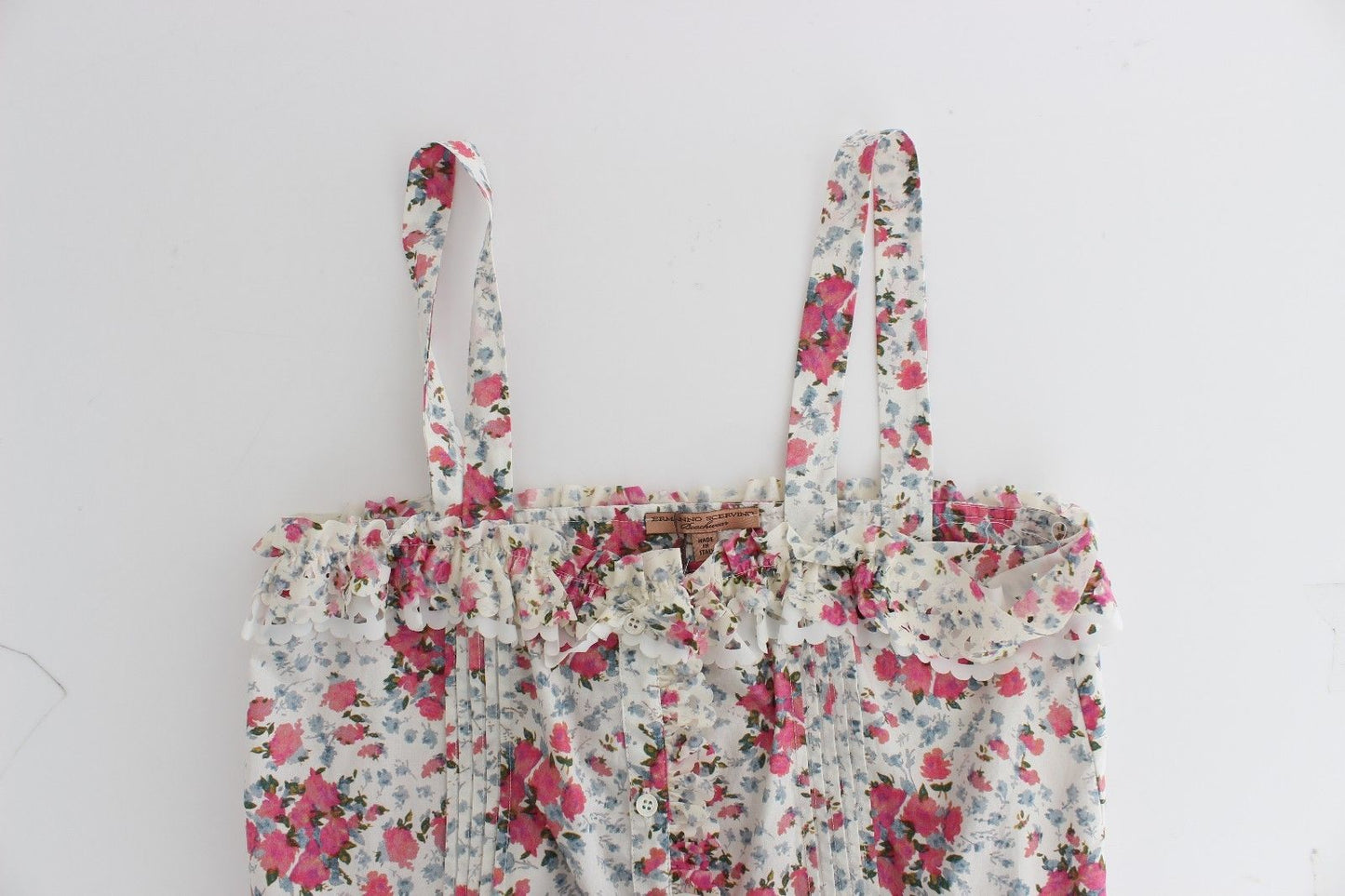 Strandmode Pink Floral Beach Minikleid Kurz