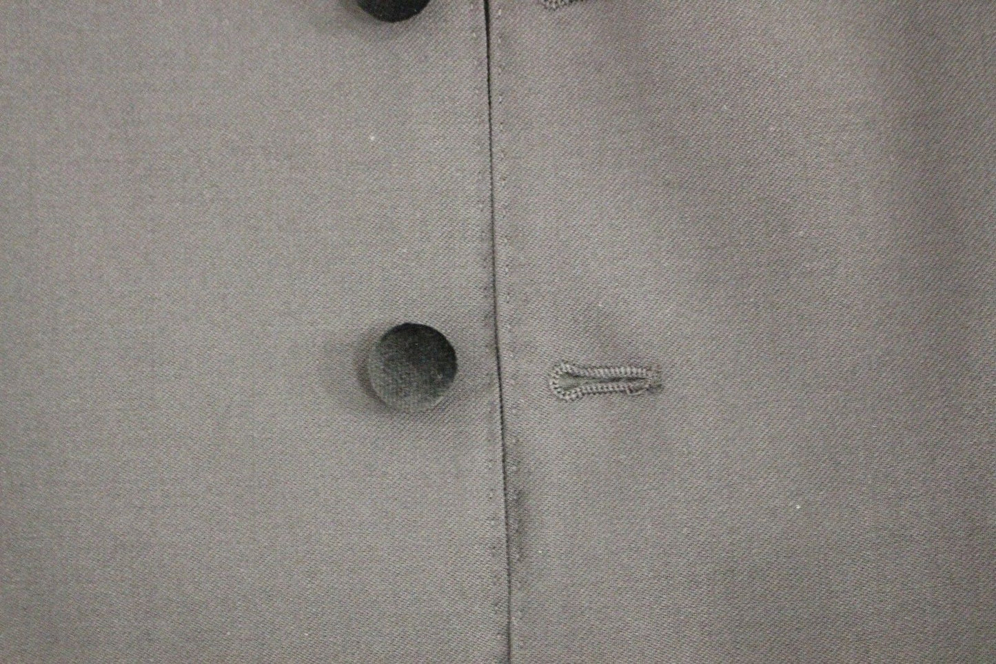 Schwarze Wolle Formal Dress Vest Gilet Weste