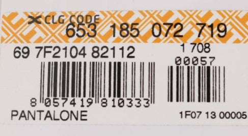 Blaue Baumwoll-Stretch-Chino-Hose