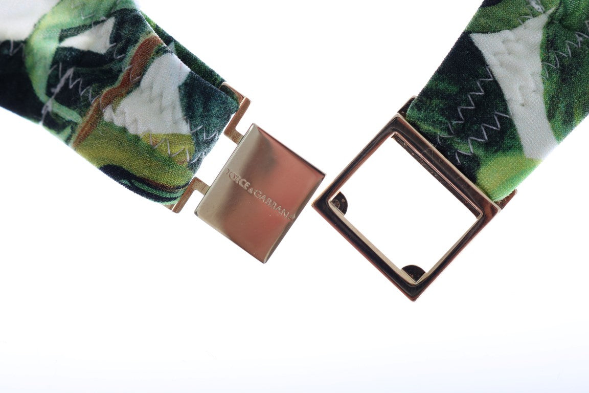 Bikini-Oberteil mit Kamillendruck