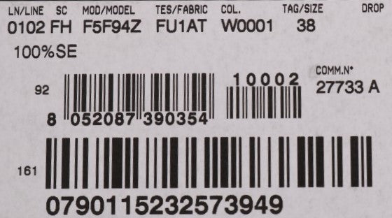 Weißes Seidenhemd mit Gänseblümchen-Applikationen