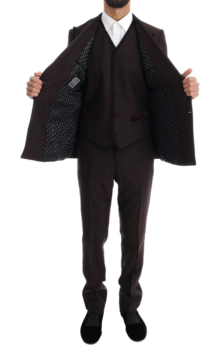 Bordeaux Torero 3 Stück SICILIA Anzug