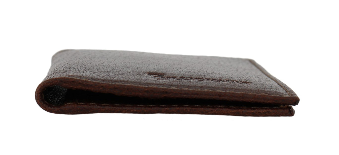 Braunes Leder Bifold Wallet
