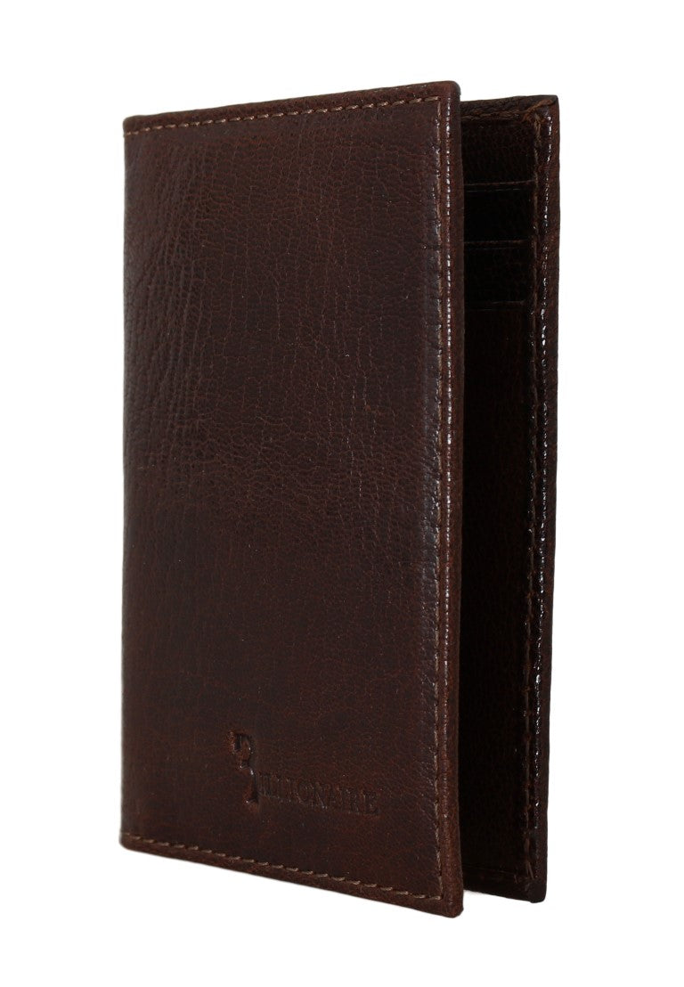Braunes Leder Bifold Wallet