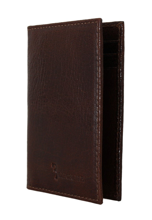 Braunes Leder Bifold Wallet