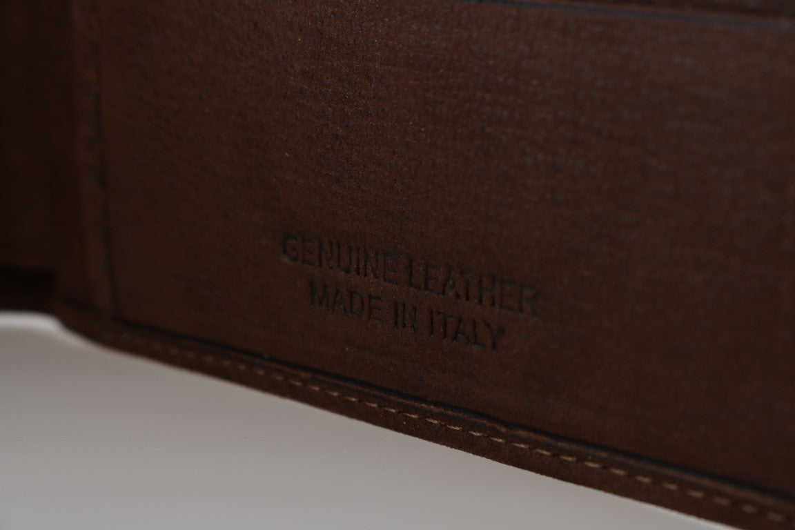 Braunes Leder Bifold Wallet