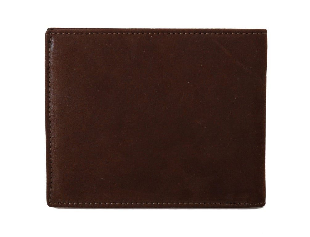 Braunes Leder Bifold Wallet