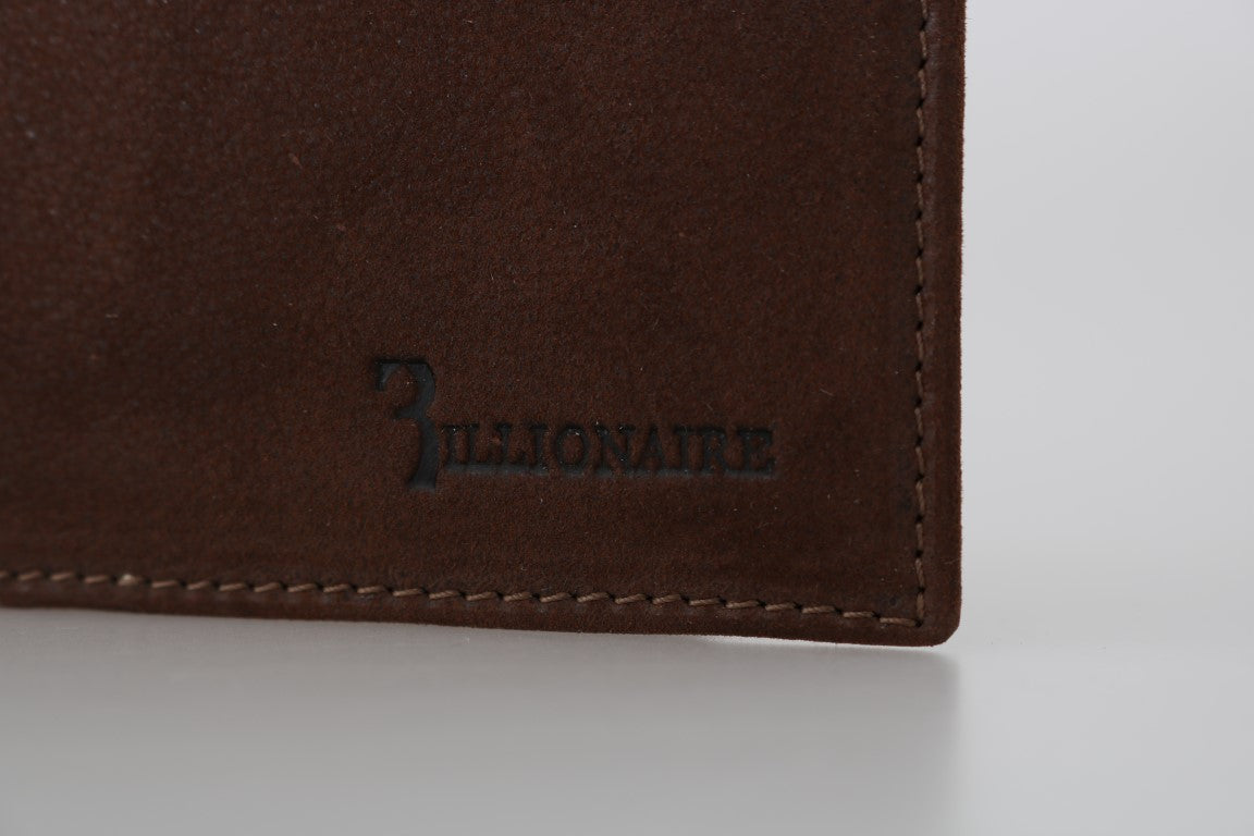 Braunes Leder Bifold Wallet