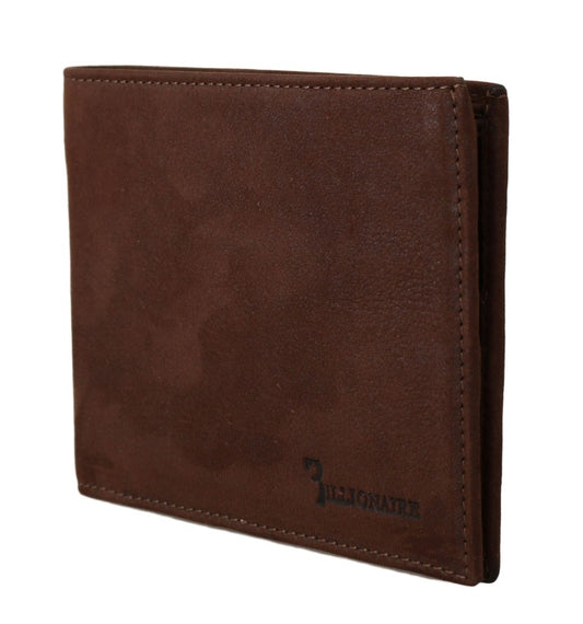 Braunes Leder Bifold Wallet