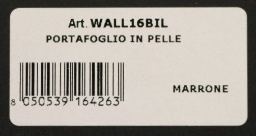 Braunes Leder Bifold Wallet