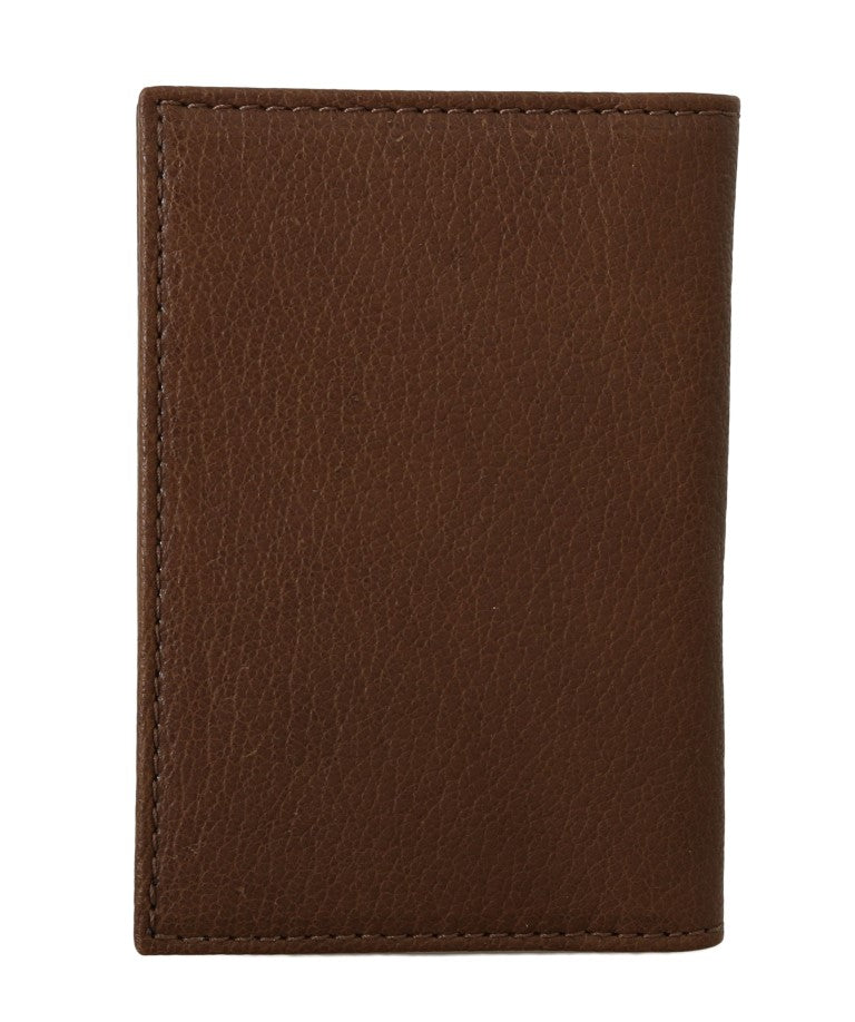 Braunes Leder Bifold Wallet