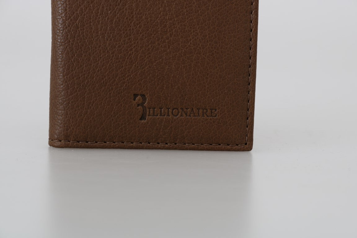 Braunes Leder Bifold Wallet