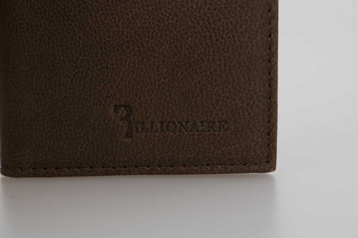 Braunes Leder Bifold Wallet