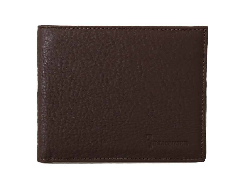 Braunes Leder Bifold Wallet