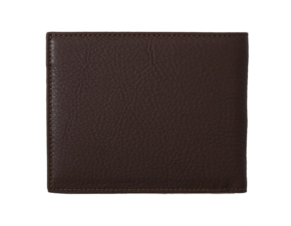 Braunes Leder Bifold Wallet