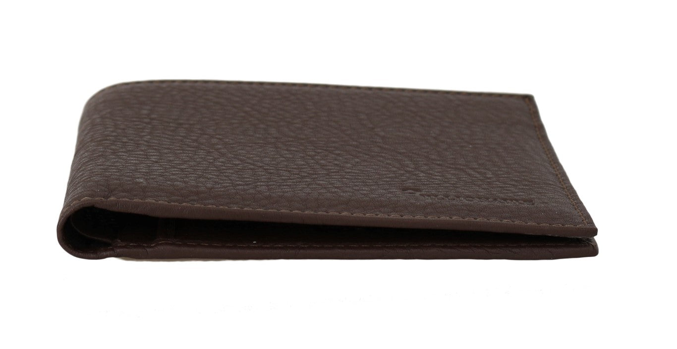 Braunes Leder Bifold Wallet