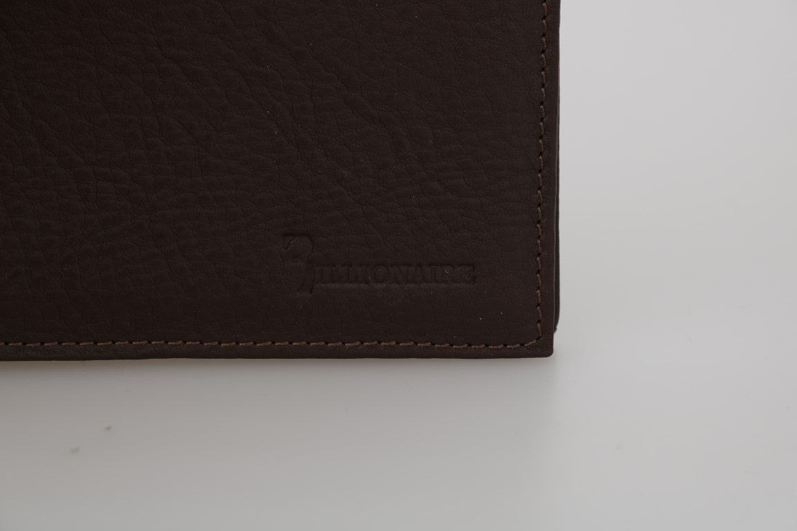 Braunes Leder Bifold Wallet