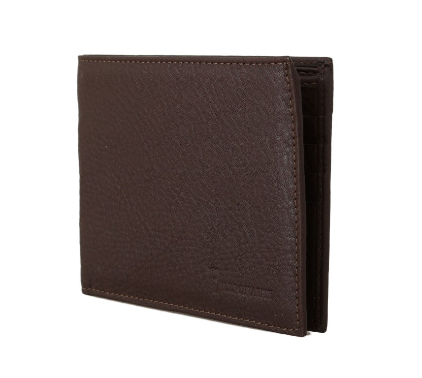 Braunes Leder Bifold Wallet