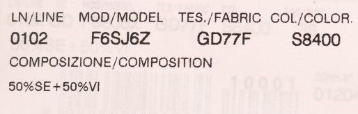 Braunes Seidenmantelkleid mit Leopardenmuster