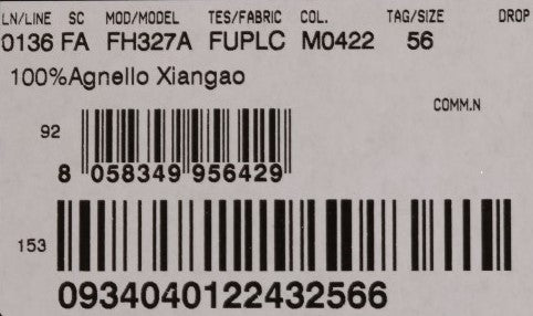 Beige Xiangao Lammfell-Mütze