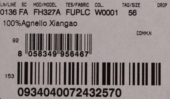 Weiße Xiangao Lammfell-Mütze