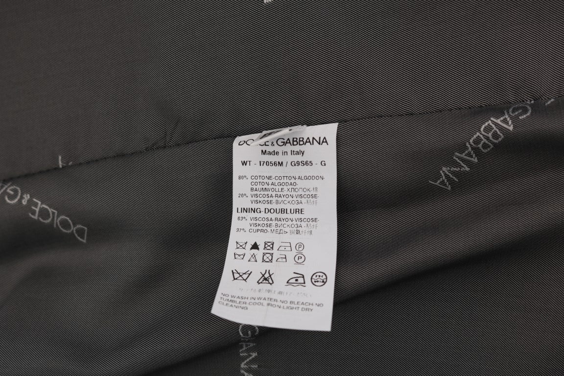 Schwarze STAFF Baumwollweste mit Streifen