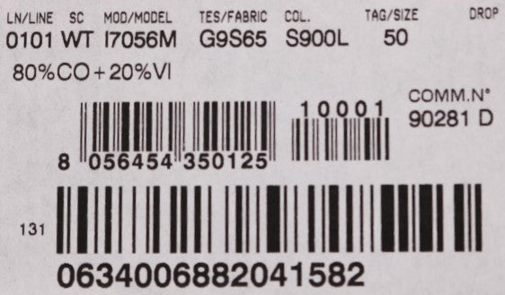 Schwarze STAFF Baumwollweste mit Streifen