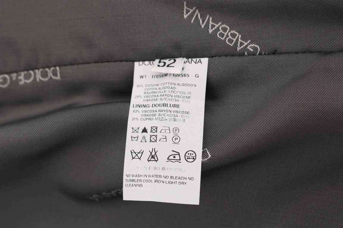 Schwarze STAFF Baumwollweste mit Streifen