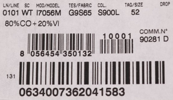 Schwarze STAFF Baumwollweste mit Streifen