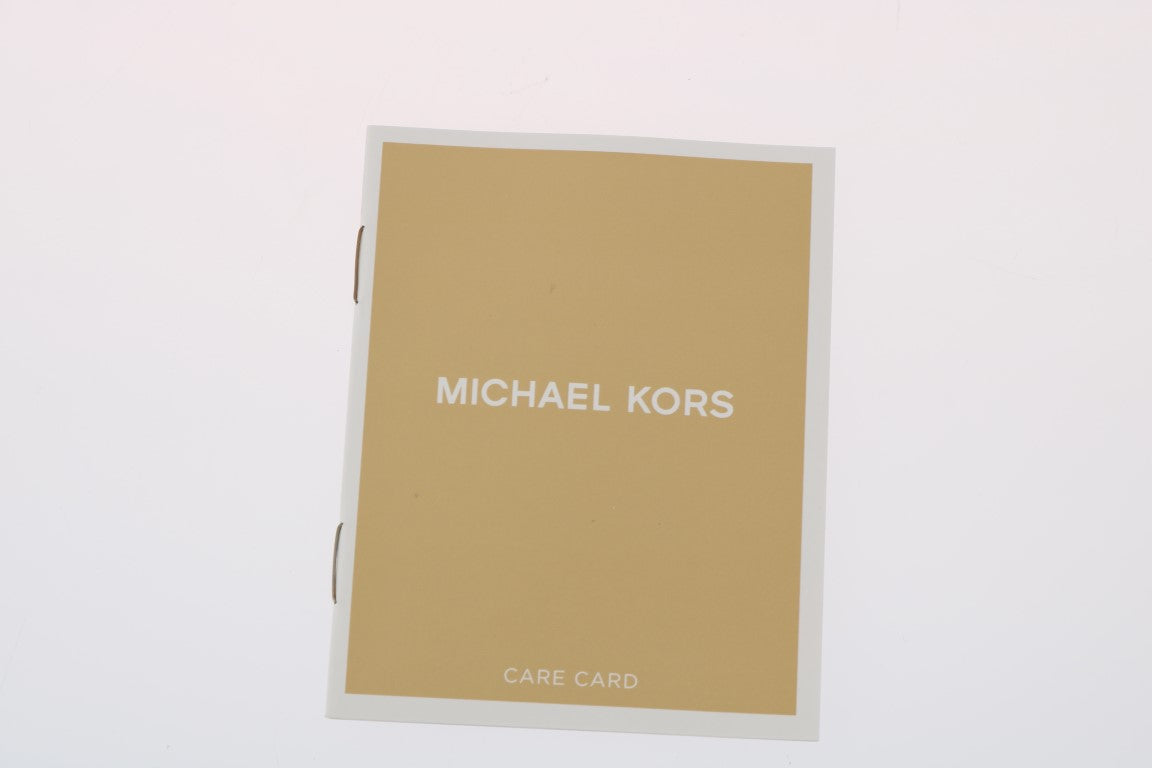 Blassgoldene DILLON Schultertasche aus Leder