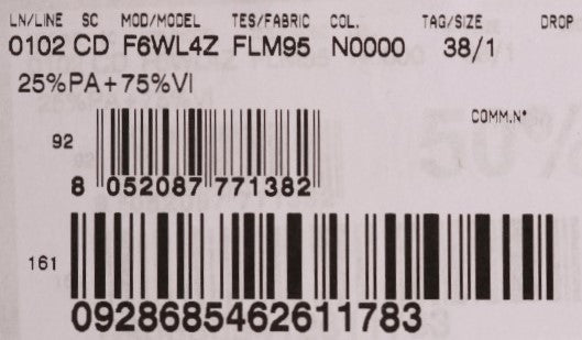 Schwarzes Kleid mit Blumenapplikationen in A-Linie