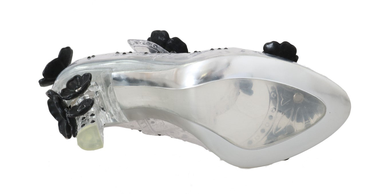Transparente CINDERELLA Kristall-Schuhe