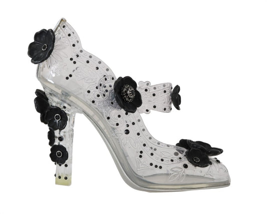 Transparente CINDERELLA Kristall-Schuhe