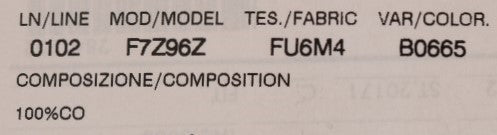 Blauer Kristall MAMMA Sicily Jacke