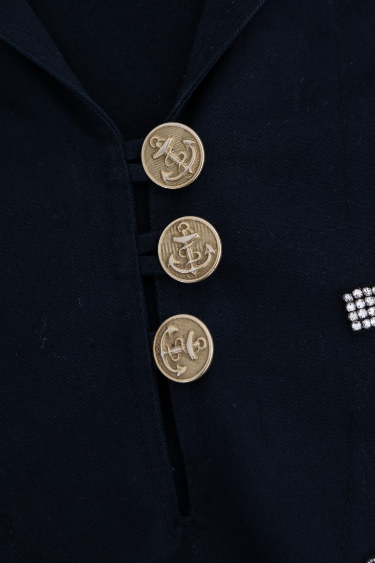 Blauer Kristall MAMMA Sicily Jacke