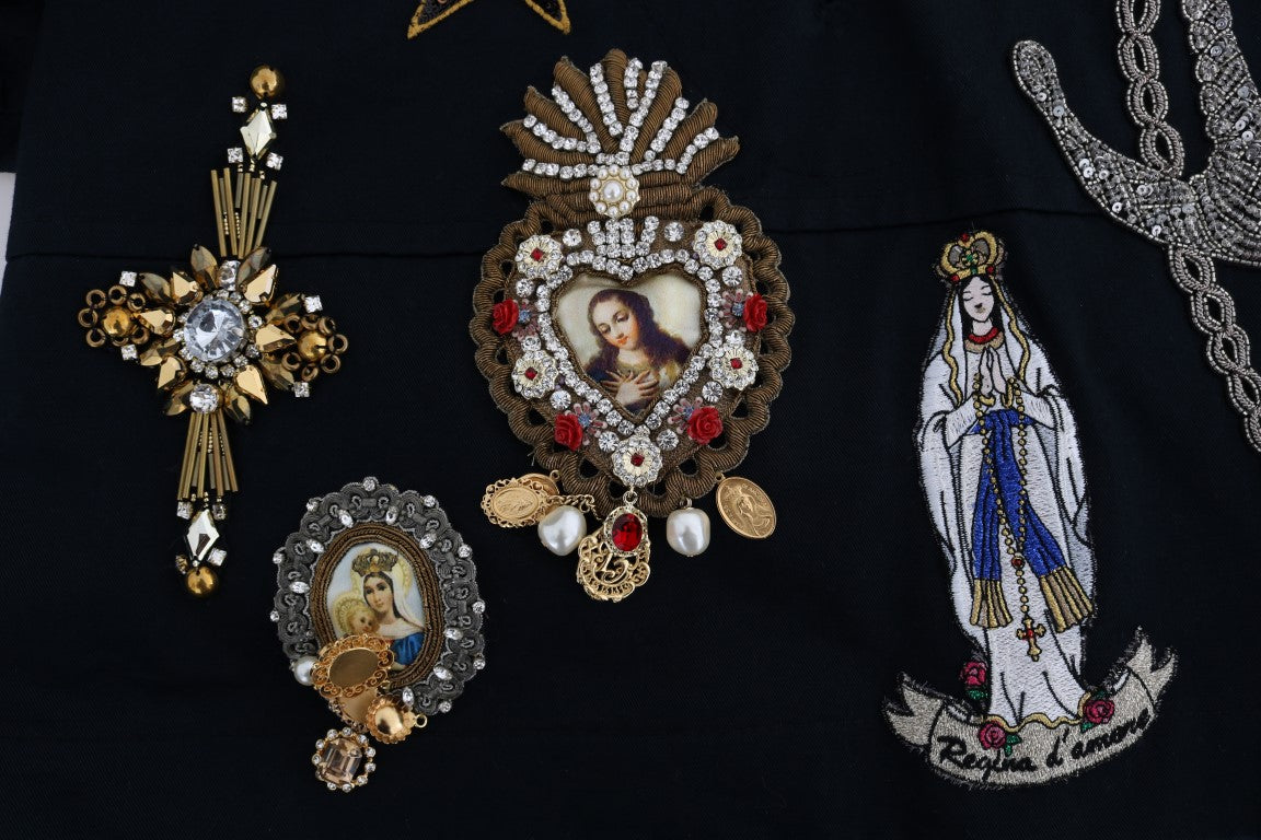 Blauer Kristall MAMMA Sicily Jacke