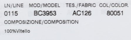 Braunes Leder Grau Ovale Schnalle Gürtel