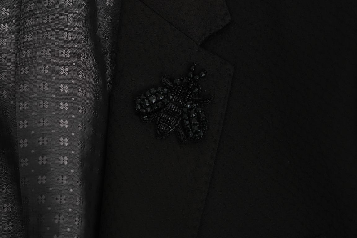 Braun Wolle Kristall Biene Slim Fit MARTINI