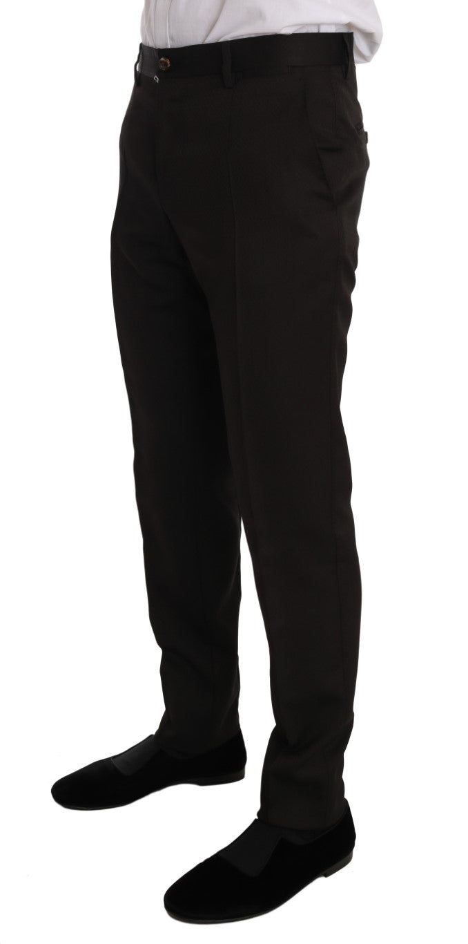 Braun Wolle Kristall Biene Slim Fit MARTINI