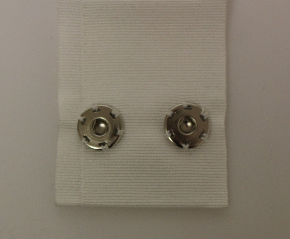 Weißer Kristall-Messing-Gürtel mit breiter Taille Laufsteg