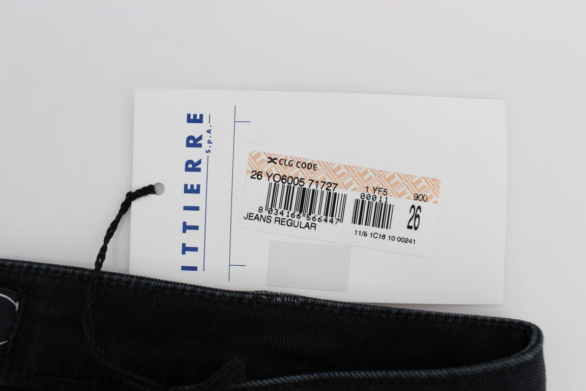 Blaue Baumwoll Stretch Baggy Relax Jeans