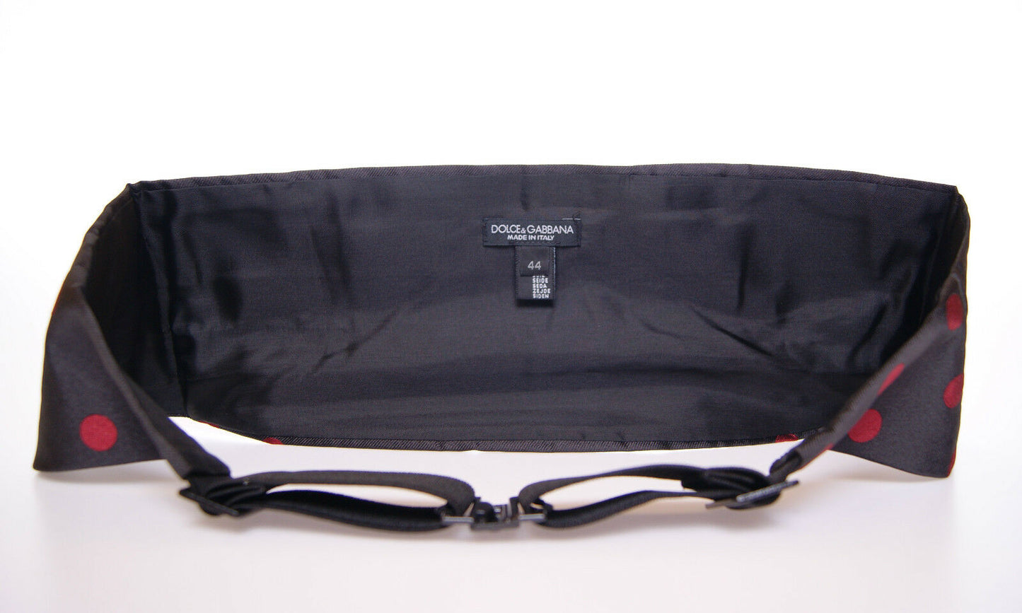 Schwarzer Smoking Kummerbundgürtel mit Taille