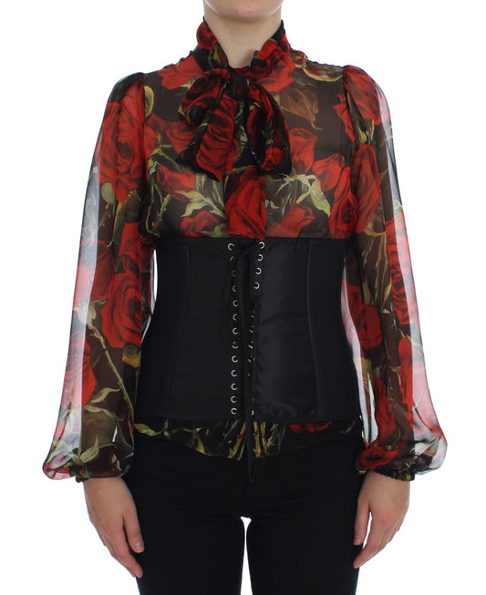 Schwarzer Stretch-Taillengürtel Korsettgürtel